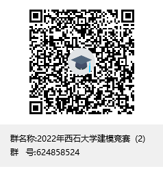 2022年西石大學(xué)建模競(jìng)賽 (2)群聊二維碼